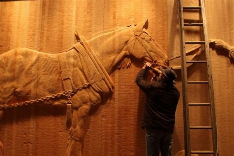 The Wall in the Wilderness – Tasmania – Lancashire & Cheshire Woodcarvers