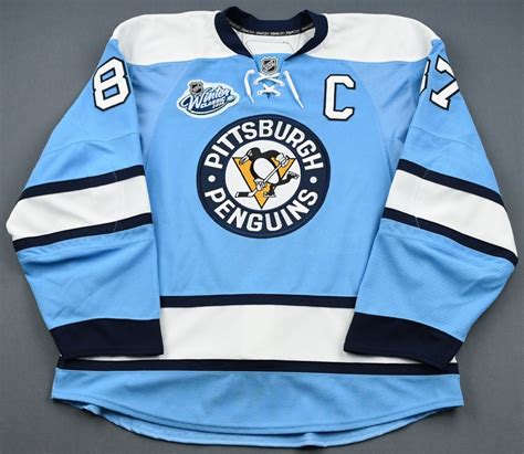 2008 Pittsburgh Penguins NHL Winter Classic 2nd Period Game Worn ...