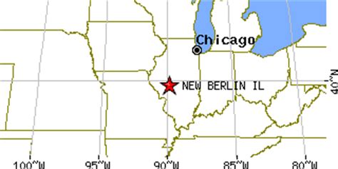 New Berlin, Illinois (IL) ~ population data, races, housing & economy