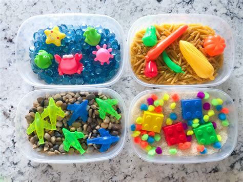 Toddler Sensory Bins