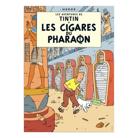 Poster Tintin, Cigars of the Pharaoh - Posters