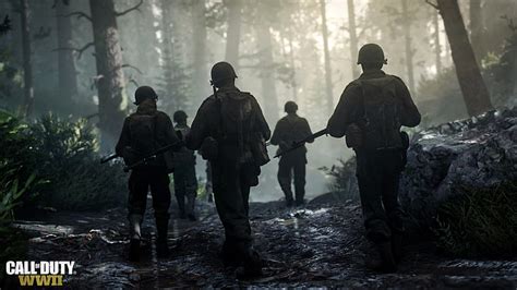 HD wallpaper: call of duty wwii, call of duty ww2, games, hd, 2017 ...