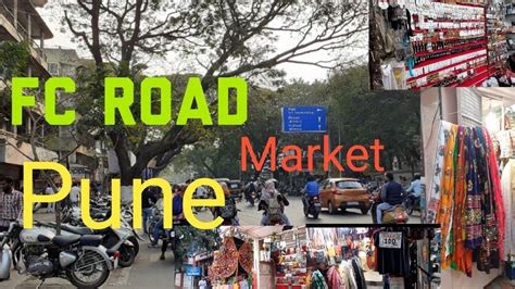 FC Road Market Pune Vlog| Pune Street Shopping| Fergusson College Road ...