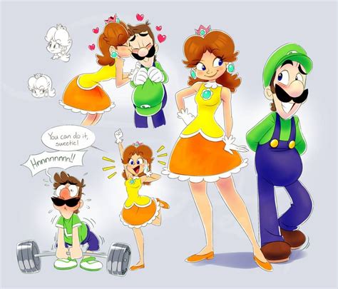 Luigi and Daisy doods by EarthGwee on DeviantArt | Luigi and daisy, Super mario art, Super mario ...