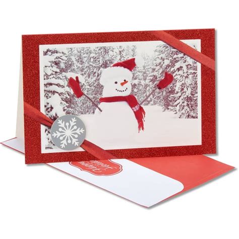 Christmas Boxed Cards, Snowman, Pack of 24 - Walmart.com - Walmart.com