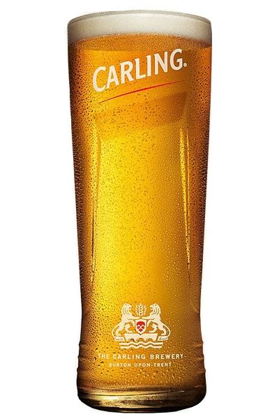 Carling pint glass - England - Beer glasses - Barshopen.com