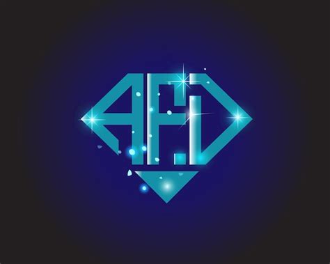 Premium Vector | Afd initial modern logo design vector icon template