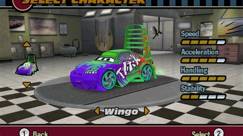 Cars The Video Game (Wii): All Characters and Paintjobs Review - YouTube