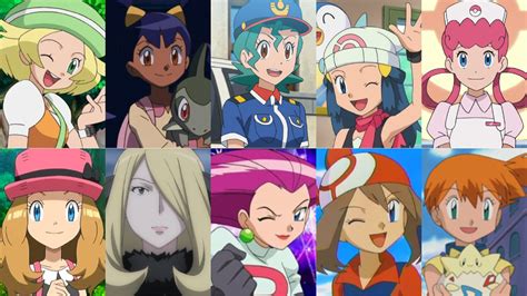 Pokemon Female Main Characters