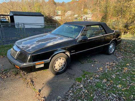 1988 Chrysler Lebaron Premium Convertible Turbo 2.2L Turbo I - Classic ...