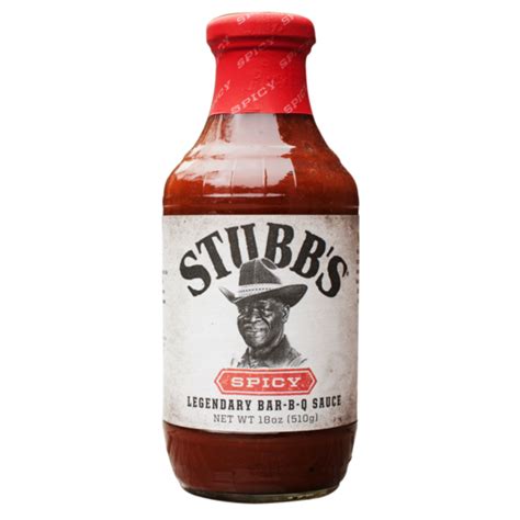 Stubbs BBQ Sauce - Spicy 510g