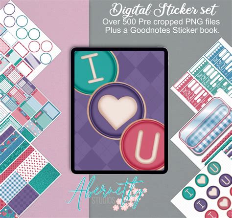 IPad Planning Goodnotes Planner Stickers Season Pre Cropped Planner ...