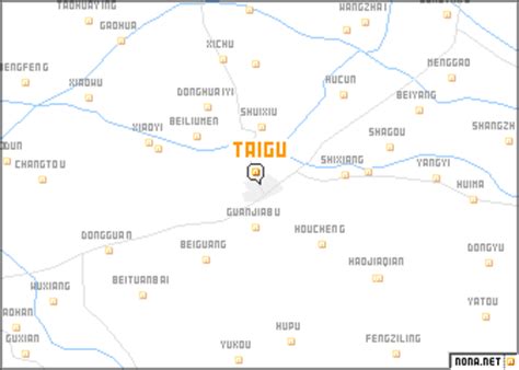 Taigu (China) map - nona.net