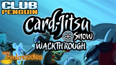 Club Penguin: Card-Jitsu Snow Walkthrough - YouTube