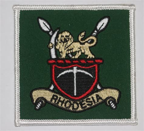 RHODESIA RHODESIAN CLOTH PATCH - AB Insignia