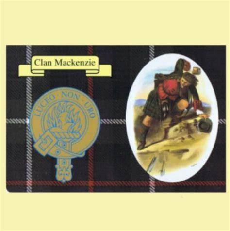 For Everything Genealogy - MacKenzie Clan Crest Tartan History ...