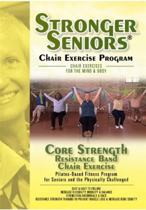 Core Strength Chair Exercise DVD – Stronger Seniors Chair Exercise Programs