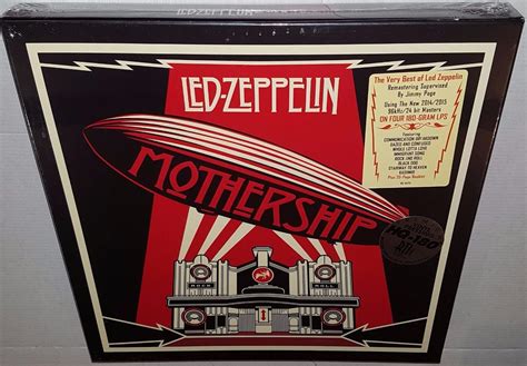 LED ZEPPELIN MOTHERSHIP (2008 RELEASE) BRAND NEW SEALED 4x 180g VINYL ...