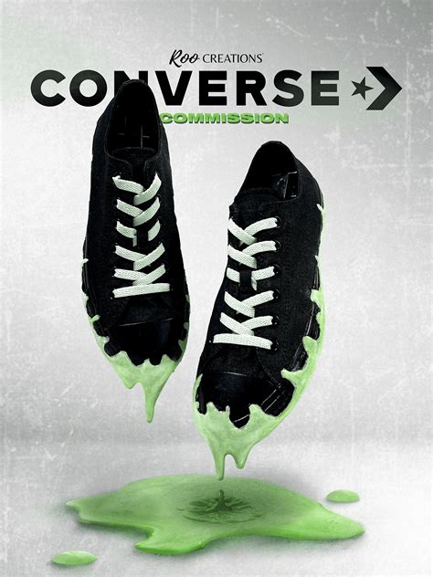 Converse Shoe Drip Customs on Behance