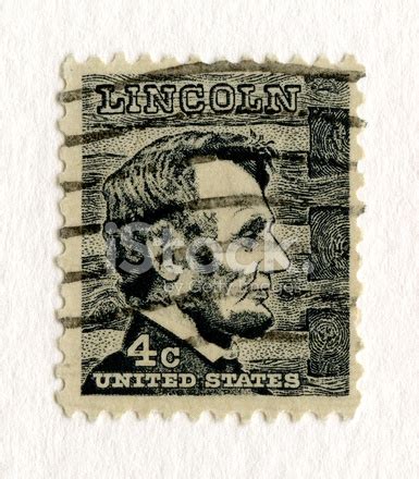 Abraham Lincoln Postage Stamp stock photos - FreeImages.com