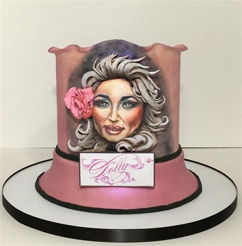 Happy Birthday Dolly Parton - Decorated Cake by Chef - CakesDecor