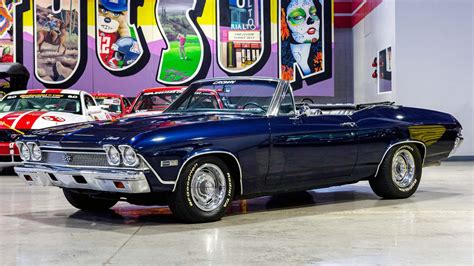 LS6-Powered 1968 Chevrolet Chevelle Convertible Is A Killer Cruiser