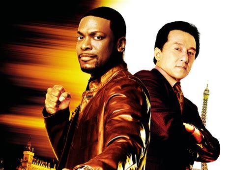 Rush Hour Duo: Chris Tucker & Jackie Chan HD Wallpaper