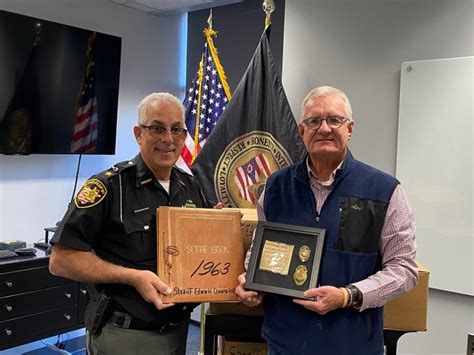 Lake County Sheriff’s Office presented with historical scrapbook – News-Herald