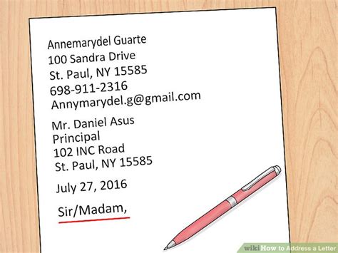 4 Ways to Address a Letter - wikiHow