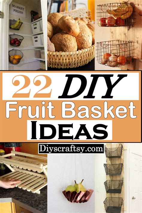 22 DIY Fruit Basket Ideas For Home Use - DIYsCraftsy