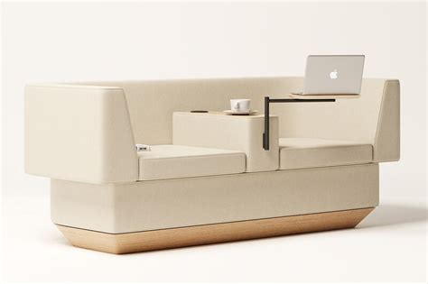 Swiveling Desk Sofa Designs : Brick sofa