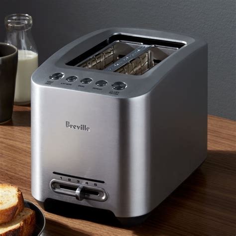 Breville SmartToaster 2-Slice Toaster + Reviews | Crate and Barrel