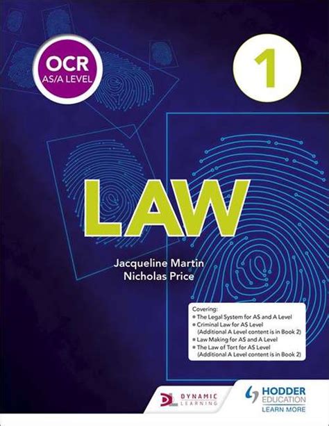 OCR AS/A Level Law Book 1 (PDF) | UK education collection