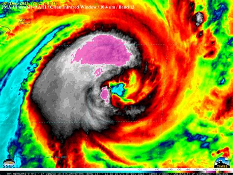 Cyclone Jasper in the Coral Sea — CIMSS Satellite Blog, CIMSS