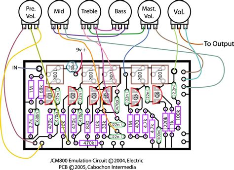 Guitar Foot Pedal Schematics