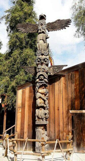 Indian.. | Native american totem poles, Native american totem, Totem pole