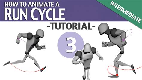 HOW TO ANIMATE A RUN CYCLE ️ ️ ️ TUTORIAL #03 (Intermediate level) - YouTube