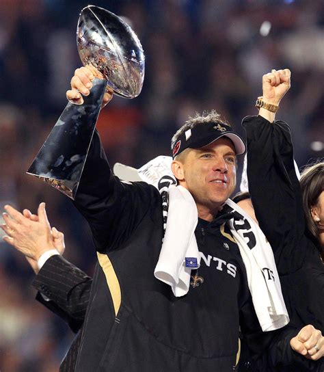 Saints Coach Brings Stacks of Cash (Over $200K!) and Lombardi Trophy to ...