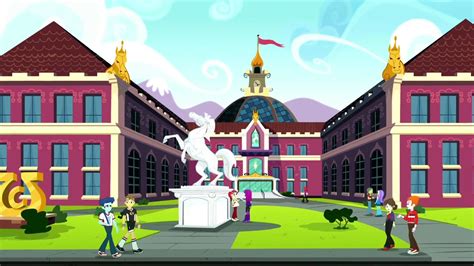 Imagen - Students walking outside Canterlot High School SS10.png | My ...