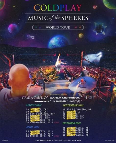 Music Of The Spheres World Tour de Coldplay por México - Me hace ruido