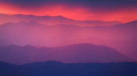 Download Sunrise Mountains Wallpaper 1920x1080 | Wallpoper #424062