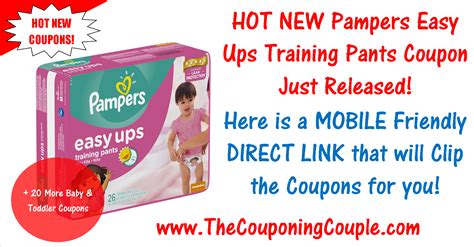 Free Printable Coupons For Pampers Pull Ups | Free Printable