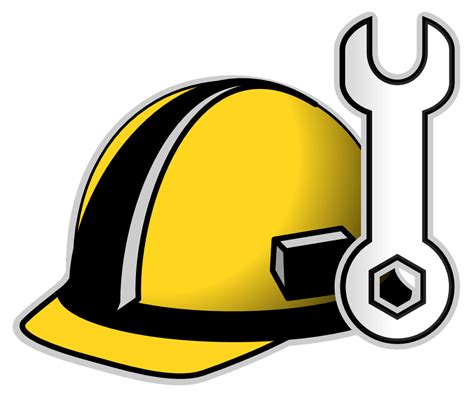 OnlineLabels Clip Art - Hard Hat