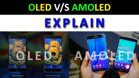 OLED vs AMOLED, Explain ! - YouTube