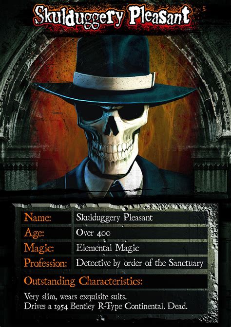 Characters - Skulduggery Pleasant | Skulduggery pleasant, Skullduggery ...