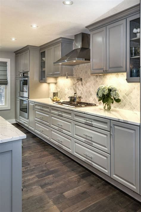 32+ Gray Cabinets With White Countertops | CountertopsNews