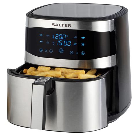 Buy SalterEK4628 XXL 8L Air Fryer - Hot Air Circulation, Oil Free ...