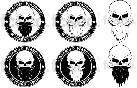 Beard Skull Logo Goatee - bearded skull png download - 1024*660 - Free Transparent Beard png ...