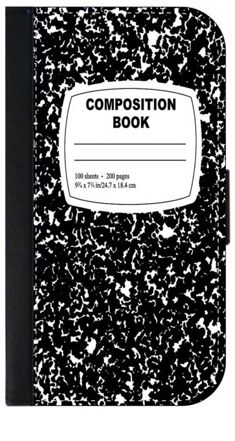 Composition Notebook Pattern | Catalog of Patterns