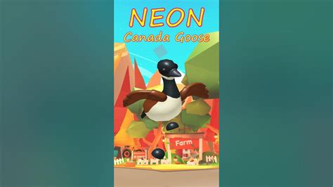 Adopt Me Canada Goose NEON with PET TRICKS - Farm Event #roblox #shorts - YouTube